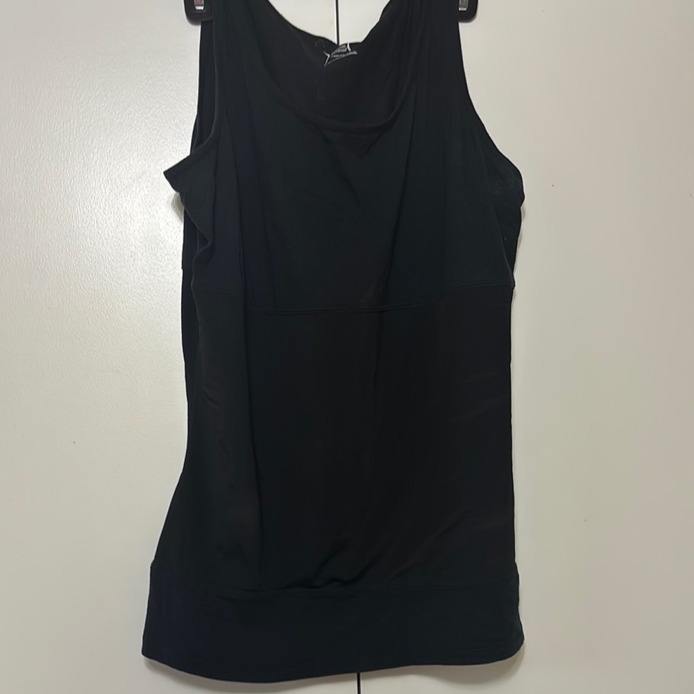 Yummie by Heather Thomson Black Fitted Tank Top Shapewear